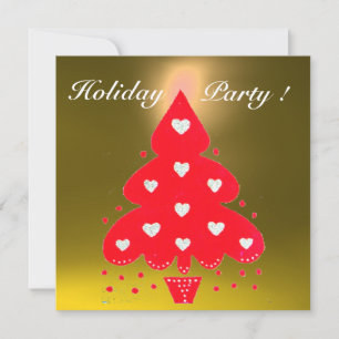 RED CHRISTMAS TREE HOLIDAY PARTY, Emerald Kaart