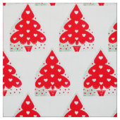 RED CHRISTMAS TREE HOLIDAY PARTY STOF (Swatch)