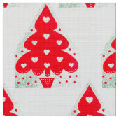 RED CHRISTMAS TREE HOLIDAY PARTY STOF (Close Up)