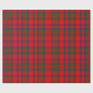 Red Christmas Wool Texture Plaid Cadeaupapier