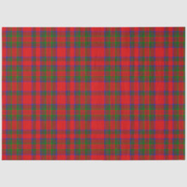 Red Christmas Wool Texture Plaid Tissuepapier