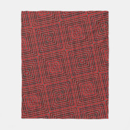 red chritmas happy day candy background fleece deken