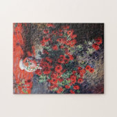Red Chrysanthema van Claude Monet Puzzle Legpuzzel (Horizontaal)