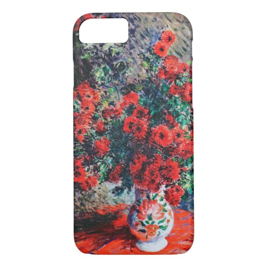 Red Chrysanthemum, Monet Case-Mate iPhone Case (Achterkant)