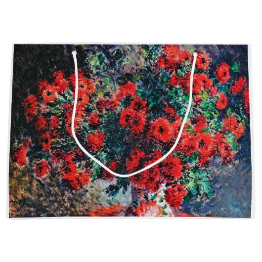 Red Chrysanthemum, Monet Groot Cadeauzakje (Voorkant)