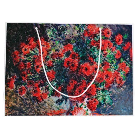Red Chrysanthemum, Monet Groot Cadeauzakje (Achterkant)