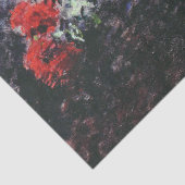 Red Chrysanthemum, Monet Tissuepapier (Detail)