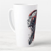 Red circuit dream latte mok (Linkerhoek)