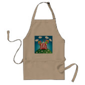 Red Circus Tent Schort (Voorkant)