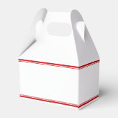 Red Class of 2026 Custom Graduation Party Bedankdoosjes (Achterkant)