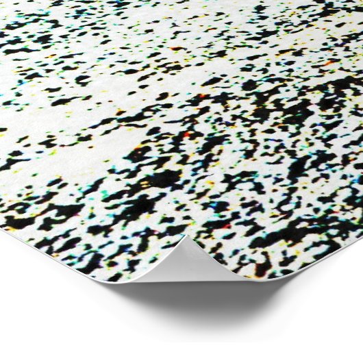 Red Classic  Bel Air Car Art Poster (Hoek)