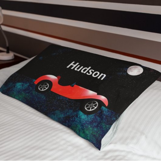 Red Classic Car Boys Room Decor Kussensloop