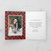 Red Classic Pset Pattern Prettige feestdagen Foto (Binnen)