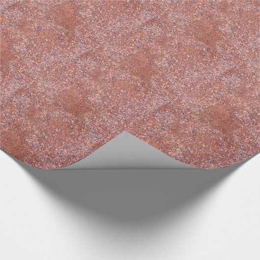 Red Clay Court, grind, Shale Stone Brick, Tennis Cadeaupapier (Hoek)