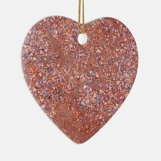 Red Clay Court, grind, Shale Stone Brick, Tennis Keramisch Ornament (Rechts)