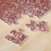 Red Clay Court, grind, Shale Stone Brick, Tennis Legpuzzel (Zijkant)