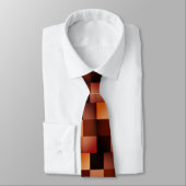 Red Clay Digital Dazzle Camo Nicktie Stropdas (Gebonden)