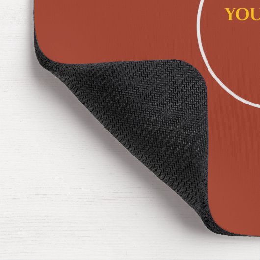 Red Clay Mousepad Muismat (Hoek)