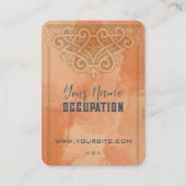 Red Clay Stone Marokkaans - Visitekaartje Contactkaartje (Voorkant)