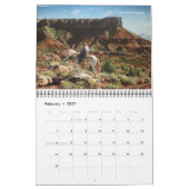 Red Cliffs Reflections-schilderijen van Canyonland Kalender (Feb 2027)