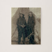Red Cloud American Horse  Indianen Legpuzzel (Verticaal)