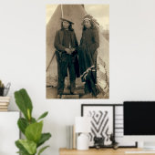 Red Cloud and American Horse - 1891 Poster (Thuiskantoor)