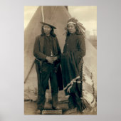 Red Cloud and American Horse - 1891 Poster (Voorkant)