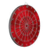 Red Cloud Effect Dartboard Dartbord (Voorkant Links)