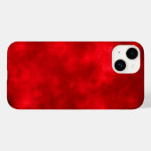 Red Cloud Effect iPhone/iPad case (Achterkant (horizontaal))