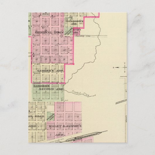 Red Cloud, Nebraska Briefkaart (Voorkant)