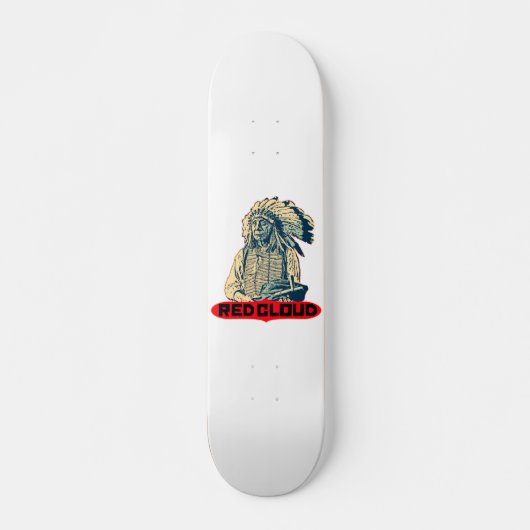 Red Cloud Skateboard (Voorkant)