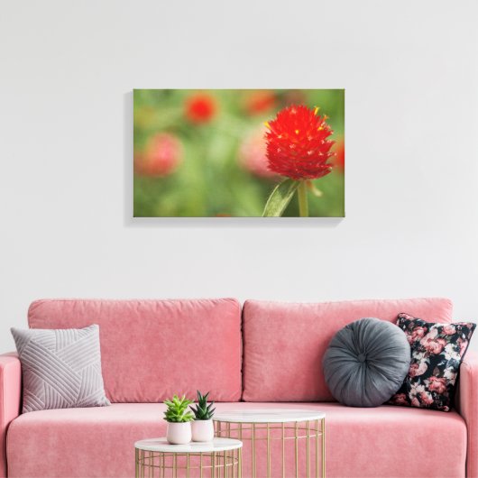 Red Clover Canvas Art Afdruk (Insitu (Woonkamer))