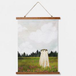Red Clover Ghost Hangend Wandkleed