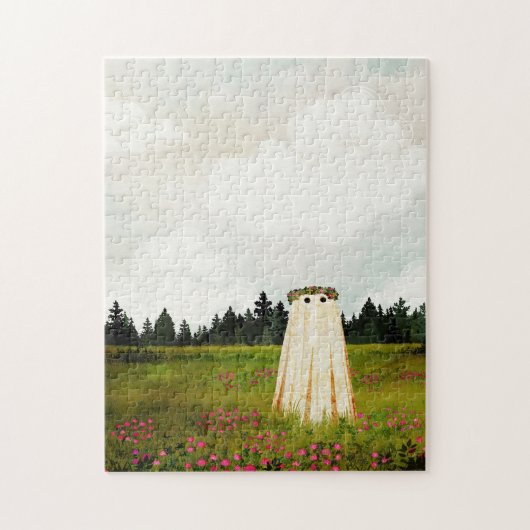 Red Clover Ghost Legpuzzel (Verticaal)