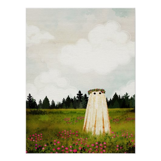 Red Clover Ghost Perfect Poster (Voorkant)