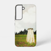 Red Clover Ghost Samsung Galaxy Hoesje (Achterkant)