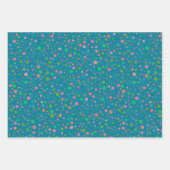 Red Clover Polkadot Gift Wrap Inpakpapier Vel (Voorkant 2)