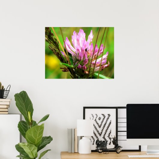 Red Clover Print (Thuiskantoor)