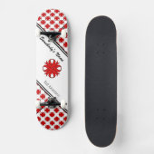 Red Clover Ribbon door Kenneth Yoncich Skateboard (Voorkant)