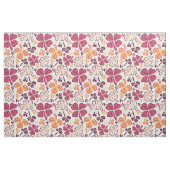 Red Clover Shamrock Pattern St. Patrick's Day Stof (Fat Quarter)
