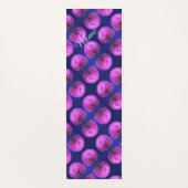 Red Clover Wildflower Abstract, speciaal aangepast Yogamat (Voorkant)