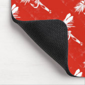 "Red Coachman"-forel Fly Mousepad Muismat (Hoek)