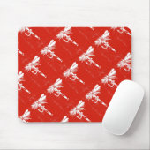 "Red Coachman"-forel Fly Mousepad Muismat (Met muis)