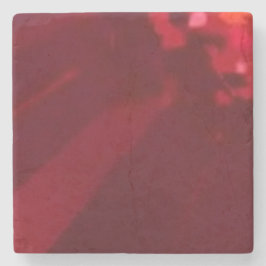 Red coaster stenen onderzetter