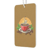 Red coffee cup luchtverfrisser (Links)