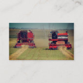 Red combineert landbouw visitekaartje (Achterkant)