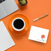 Red Common Poppy Waterverf Persoonlijk Post-it® Notes