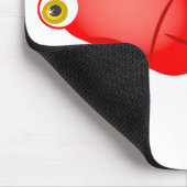 Red Computer Mouse Muismat (Hoek)