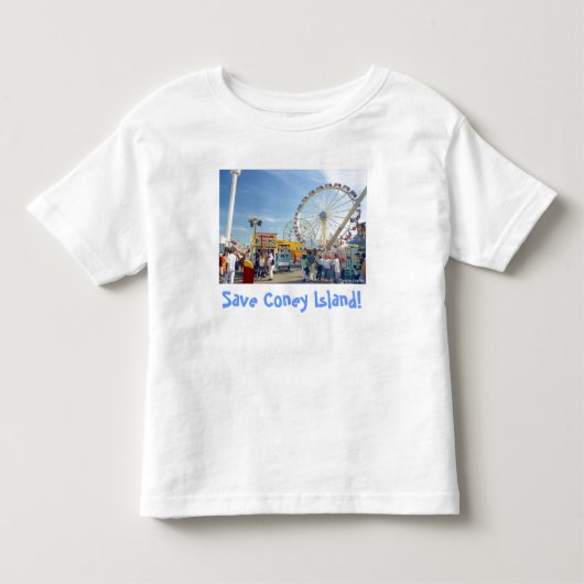 Red Coney Island! Peuter T-shirt (Voorkant)