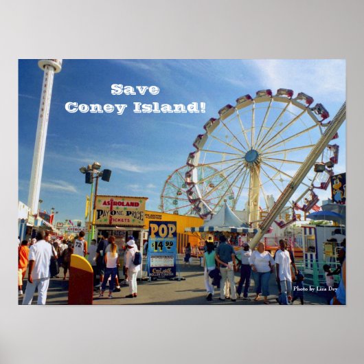 Red Coney Island! Poster (Voorkant)
